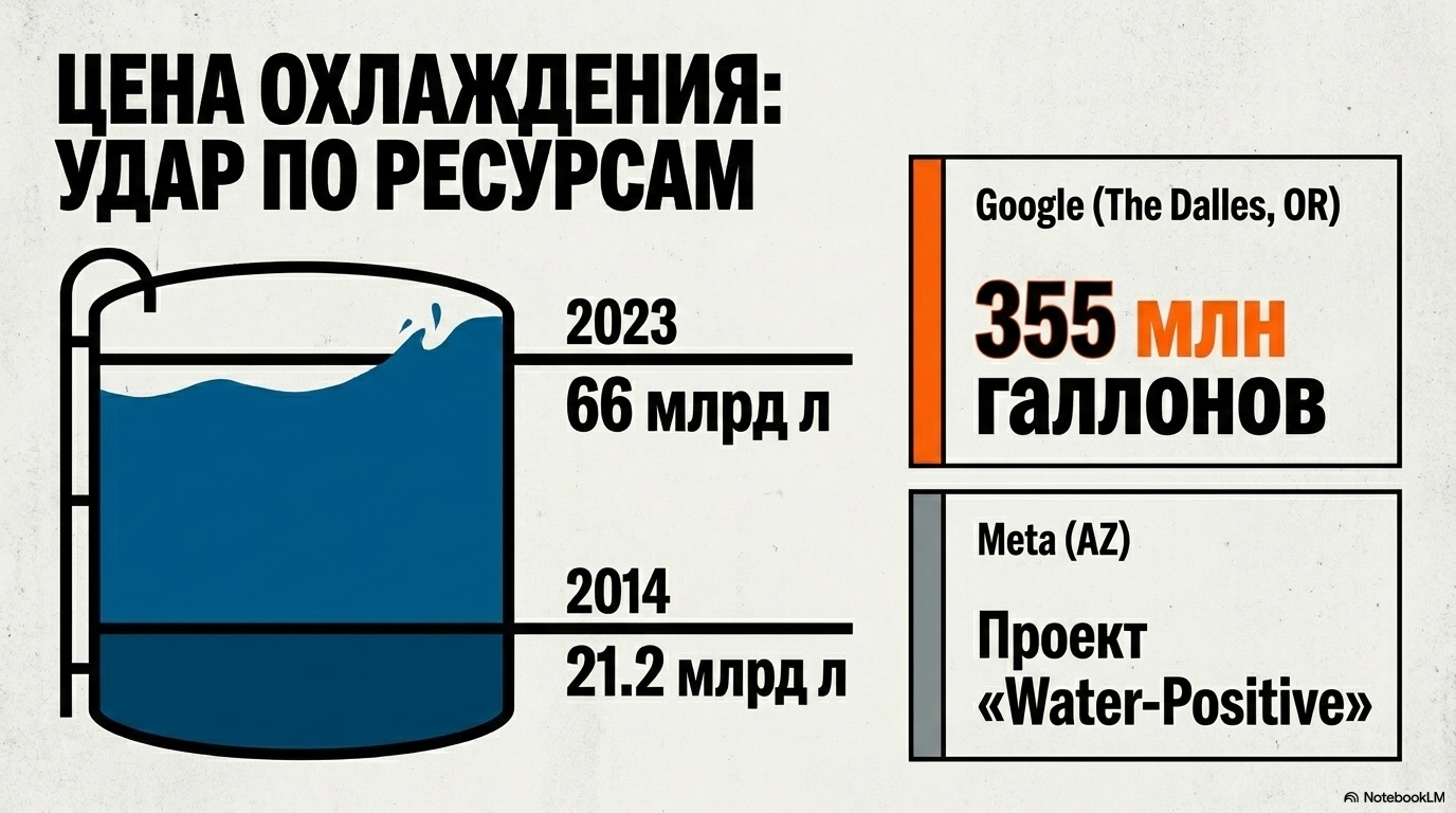 Инфографика: Карта дата-центров США