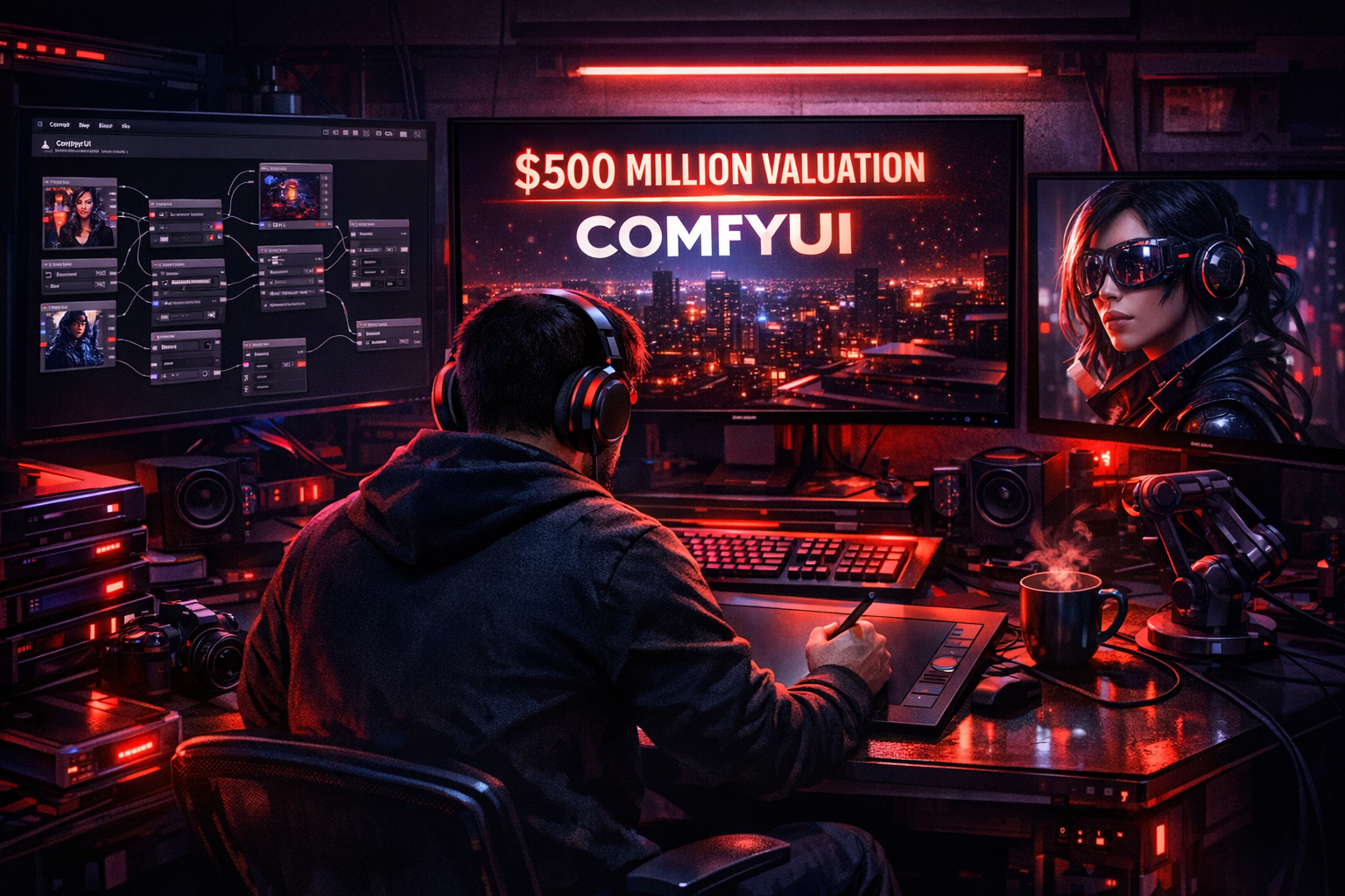 ComfyUI оценили в $500 млн: почему творцам не хватает контроля над ИИ